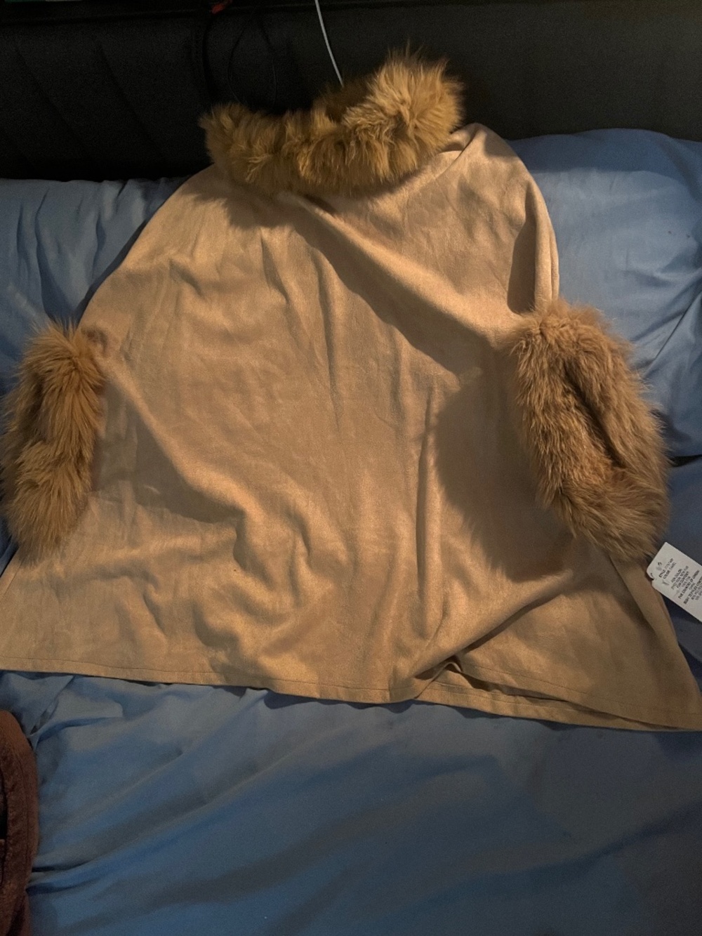 Neiman Marcus Real Fox Fur Poncho